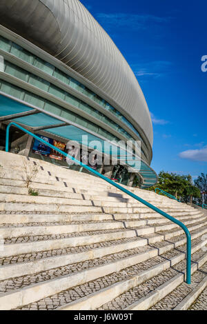 MEO-Arena, ein Unterhaltungs- und Konferenz Zentrum in Lissabon, Portugal Stockfoto