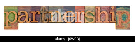 Modell bauen Zusammenarbeit Zusammenarbeit Buchdruck Partnerschaft Teamarbeit Stockfoto