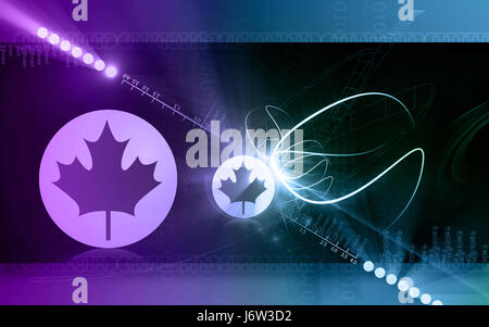 Runde Emblem Tasten Schlüssel Piktogramm Symbol Piktogramm Handel Symbol Ahornblatt Stockfoto