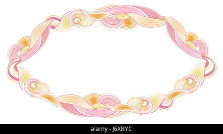 Muster Rahmen Rahmen rosa Bewegung Verschiebung bewegen Bewegung schön Stockfoto