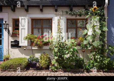 Fassade eines Fachwerkhauses Stockfoto