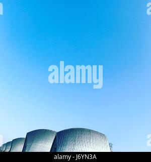 Thames Barrier, London, England, Großbritannien Stockfoto