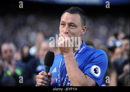 JOHN TERRY von CHELSEA macht ein CHELSEA V SUNDERLAND STAMFORD BRIDGE Stadion LONDON ENGLAND 21. Mai 2017 Stockfoto