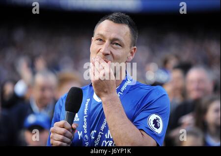 JOHN TERRY von CHELSEA macht ein CHELSEA V SUNDERLAND STAMFORD BRIDGE Stadion LONDON ENGLAND 21. Mai 2017 Stockfoto