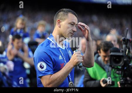 JOHN TERRY von CHELSEA macht ein CHELSEA V SUNDERLAND STAMFORD BRIDGE Stadion LONDON ENGLAND 21. Mai 2017 Stockfoto