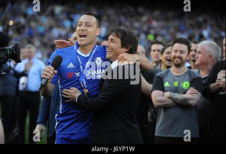 JOHN TERRY von CHELSEA macht ein CHELSEA V SUNDERLAND STAMFORD BRIDGE Stadion LONDON ENGLAND 21. Mai 2017 Stockfoto