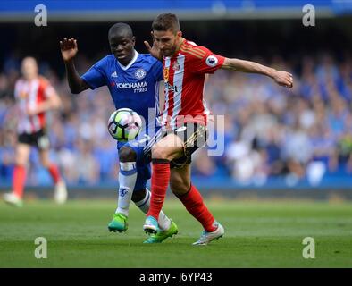 FABIO BORINI Sunderland ist CHELSEA V SUNDERLAND STAMFORD BRIDGE Stadion LONDON ENGLAND 21. Mai 2017 Stockfoto