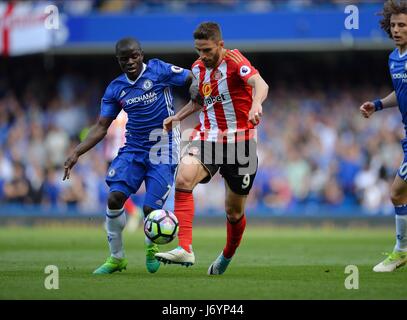 FABIO BORINI Sunderland ist CHELSEA V SUNDERLAND STAMFORD BRIDGE Stadion LONDON ENGLAND 21. Mai 2017 Stockfoto