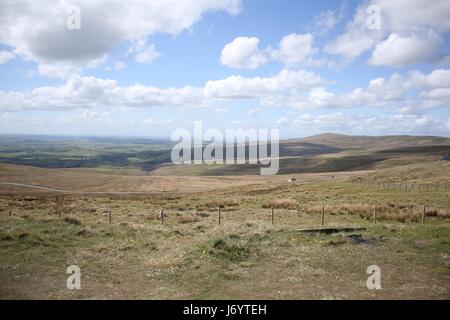 Blick vom Hartside Cafe, Hartside Gipfel, Alston Stockfoto