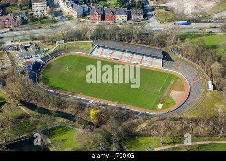 Westfalia-Stadion, Sportclub Westfalia 04 e.V., Herne, Ruhrgebiet, Nordrhein-Westfalen, Deutschland, Westfalia-Stadion, Sportclub Westfalia 04 e.V., ihr Stockfoto