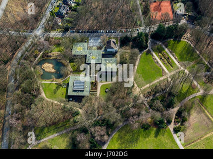 Museumsplatz Center Park Josef Albers-Strasse, Bottrop, Ruhrgebiet, Nordrhein-Westfalen, Deutschland, Museum Center Square Park Josef-Albers-Straße, Stockfoto