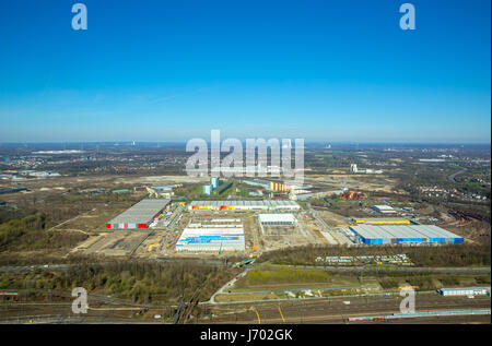 AMAZON Logistik Center Dortmund neben Decathlon, Dortmund, Ruhr Area, North Rhine-Westphalia, Germany, AMAZON Logistik Center Dortmund, Neben Decat Stockfoto