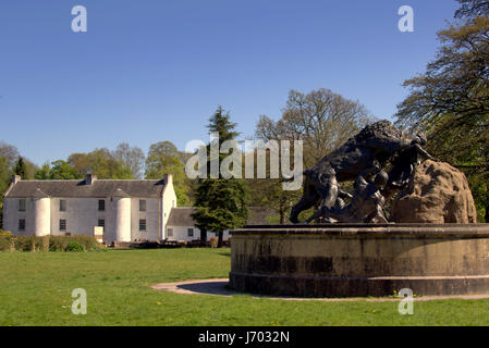 David Livingstone Mitte Museum in Blantyre, Schottland Stockfoto