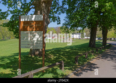 David Livingstone Mitte Museum in Blantyre, Schottland Stockfoto