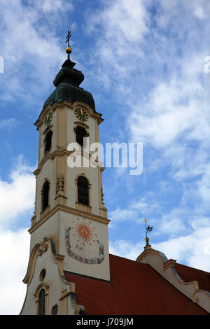 Wallfahrtskirche St.Peter und paul Stockfoto