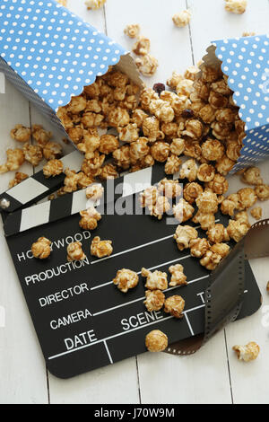 Popcorn Stockfoto