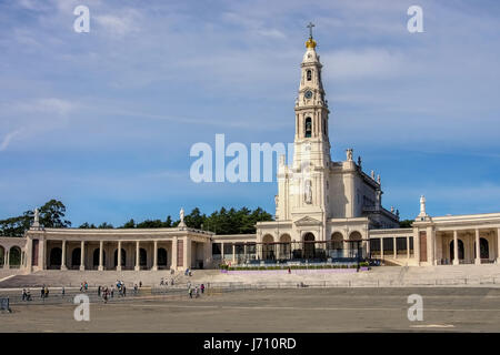 Heiligtum von Fatima in Portugal, Basilika Antiga Stockfoto