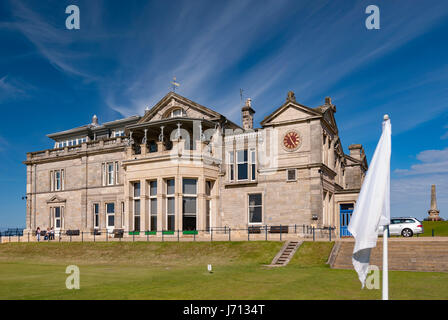 St Andrews Royal and Ancient Golf-Clubhaus. Stockfoto