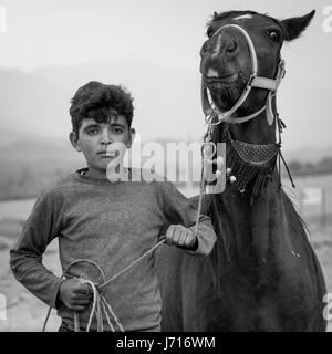 Nomad-Stamm in Bavanat Gegend, Provinz Fars, Iran Stockfoto