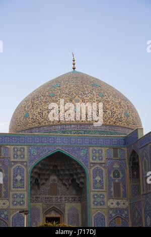 Sheikh Lotfollah-Moschee, Isfahan, Iran Stockfoto