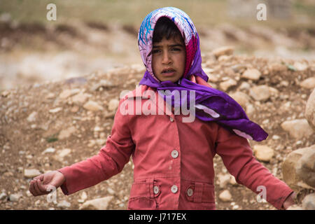 Bakhtiari-Nomaden im Chelgerd, Iran Stockfoto