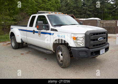 Vereinigten Staaten Park Polizei Ford f-350 Pickup-Truck Fahrzeug national Mall Washington DC USA Stockfoto