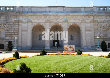 freiere Galerie der Kunst in Washington DC USA Stockfoto