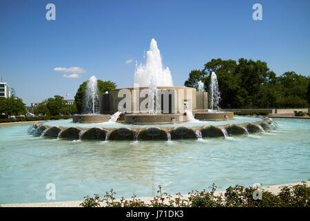 der Senat garage Brunnen Washington DC USA Stockfoto