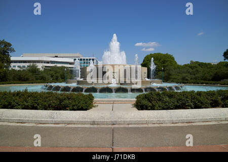 der Senat garage Brunnen Washington DC USA Stockfoto