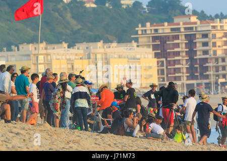 Nazare, Portugal. 21. Mai 2017. Welt und European Champioship Jetski Freeride, Nazare, Portugal, kann 2017 Credit: Eduardo Barrento/Alamy Live News Stockfoto