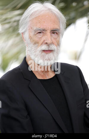 Cannes, Frankreich. 22. Mai 2017. Michael Haneke auf die "Happy End" Fototermin während des 70. Cannes Film Festival im Palais des Festivals am 22. Mai 2017 in Cannes, Frankreich | Verwendung Weltweit Credit: Dpa/Alamy Live-Nachrichten Stockfoto