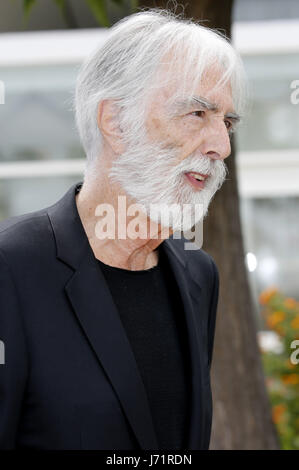 Cannes, Frankreich. 22. Mai 2017. Michael Haneke auf die "Happy End" Fototermin während des 70. Cannes Film Festival im Palais des Festivals am 22. Mai 2017 in Cannes, Frankreich | Verwendung Weltweit Credit: Dpa/Alamy Live-Nachrichten Stockfoto