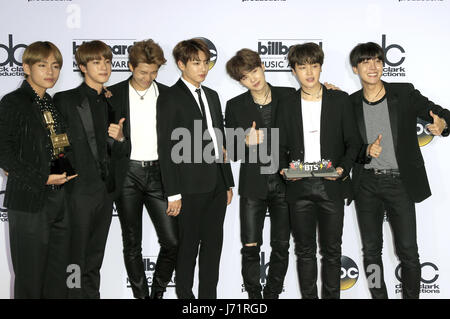 Las Vegas, USA. 21. Mai 2017. BTS Bei der Verleihung der Billboard Music Awards 2017 in der T-Mobile Arena. Las Vegas, 21.05.2017 | Verwendung Weltweit Credit: Dpa/Alamy Live-Nachrichten Stockfoto