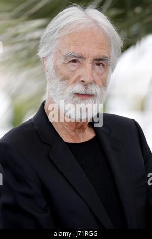 Cannes, Frankreich. 22. Mai 2017. Michael Haneke auf die "Happy End" Fototermin während des 70. Cannes Film Festival im Palais des Festivals am 22. Mai 2017 in Cannes, Frankreich | Verwendung Weltweit Credit: Dpa/Alamy Live-Nachrichten Stockfoto