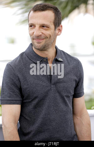 Cannes, Frankreich. 22. Mai 2017. Mathieu Kassovitz in der "Happy End" Fototermin während des 70. Cannes Film Festival im Palais des Festivals am 22. Mai 2017 in Cannes, Frankreich | Verwendung Weltweit Credit: Dpa/Alamy Live-Nachrichten Stockfoto