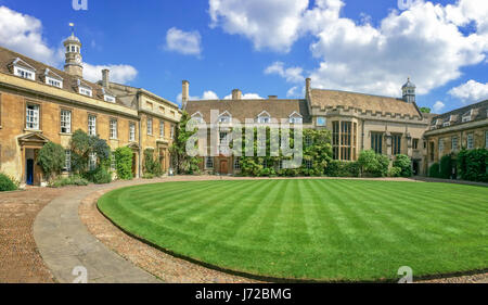 Faust Gericht an Christi College University of Cambridge in Cambridge, UK Stockfoto