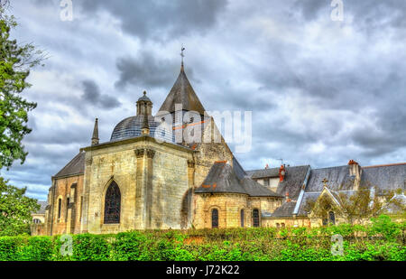 Kirche von Saint-Symphorien in Azay-le-Rideau im Tal Loire - Frankreich Stockfoto
