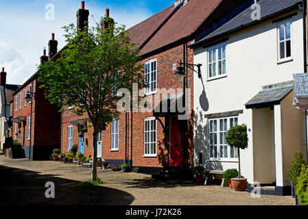 Straße in Verkehrssysteme, in der Nähe von Dorchester, Dorset, England UK Stockfoto