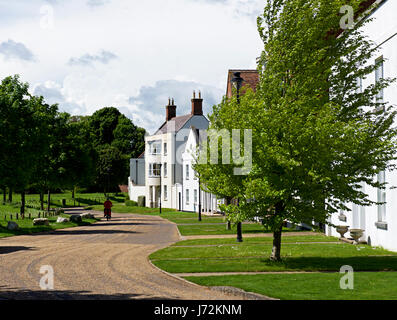 Straße in Verkehrssysteme, in der Nähe von Dorchester, Dorset, England UK Stockfoto