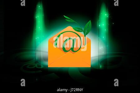 Energie macht Strom Strom Kommunikation Technologie-website Stockfoto