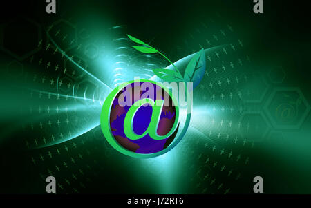 Verbindung Konnektivität Schnittstelle Annexion Technologie Globus Planetenerde Stockfoto