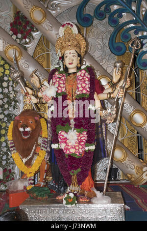 Durga Mata Statue, Yerwada, Pune, Maharashtra Stockfoto
