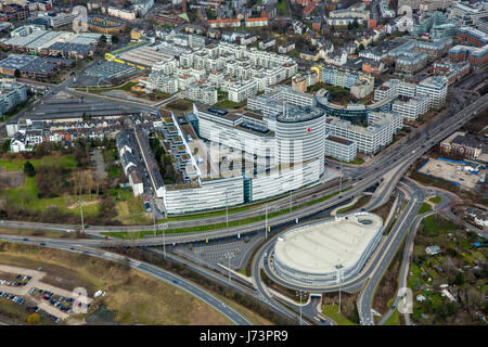 Vodafone Innovation Park, Vodafone Campus, B7, Brüssel-Straße, Düsseldorf, Rheinland, Nordrhein-Westfalen, Deutschland, Vodafone Innovation Park, Voda Stockfoto