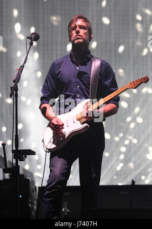 Coachella 2017 - Woche 2 - Tag 1 - Performances Mitwirkende: Radiohead wo: Indio, Kalifornien, Vereinigte Staaten, wann: 21. April 2017 Credit: WENN.com Stockfoto