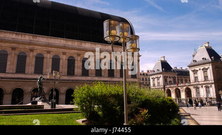 Louis Pradel Platz der Stadt Lyon (Südost-Frankreich) Stockfoto