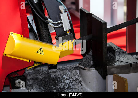 Bandsäge-Maschine Stockfoto