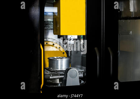 Fräs-Bearbeitungszentrum Stockfoto