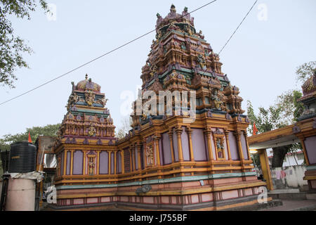 Shri Vitthal Rakhumai Tempel, Pimpri, Pune, Maharashtra Stockfoto