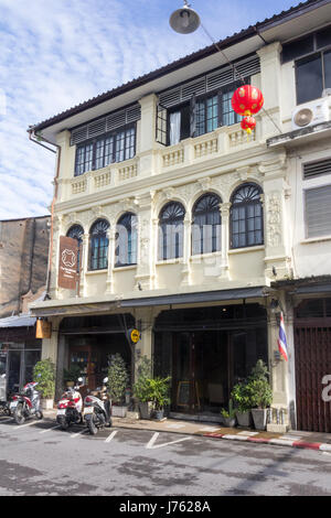 Das Gästehaus RomManee Classic, Altstadt von Phuket, Thailand Stockfoto