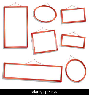 Board Kunst leer europäischen kaukasischen Geschäfte beschäftigen Geschäftsvorfall Stockfoto